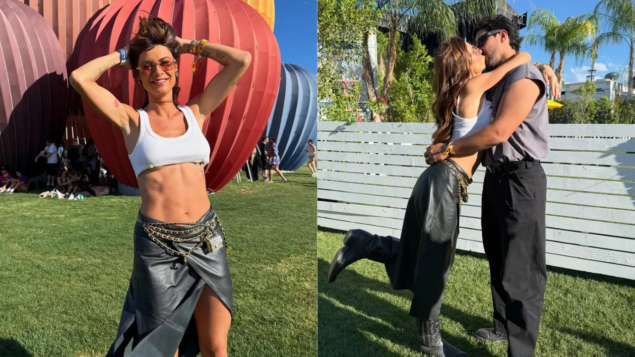 Thaila Ayala no Coachella celebra 40 anos