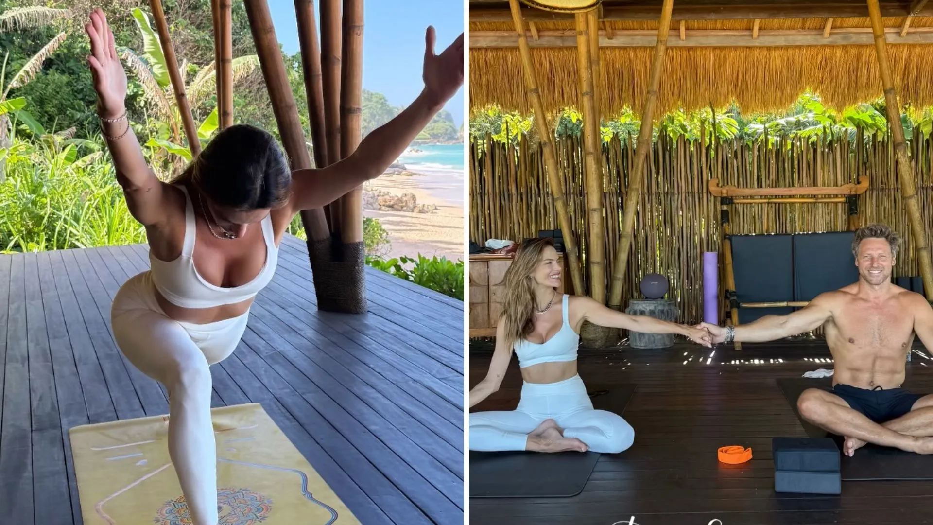 Alessandra Ambrosio faz ioga na Indonésia com namorado - Imagem do artigo