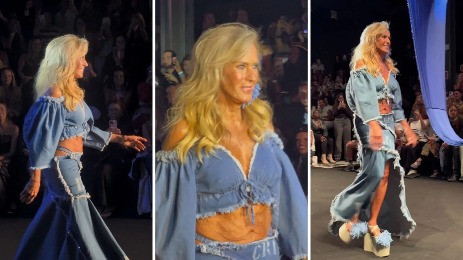 Helô Pinheiro brilha na Rio Fashion Week e combate etarismo - Imagem do artigo