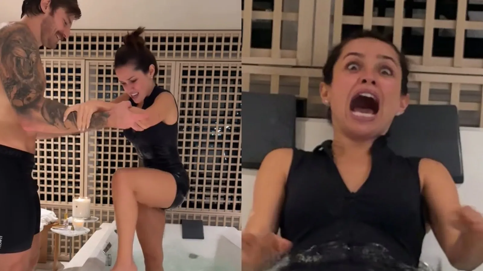 Juliette banheira de gelo: cantora se desespera no desafio - Imagem do artigo