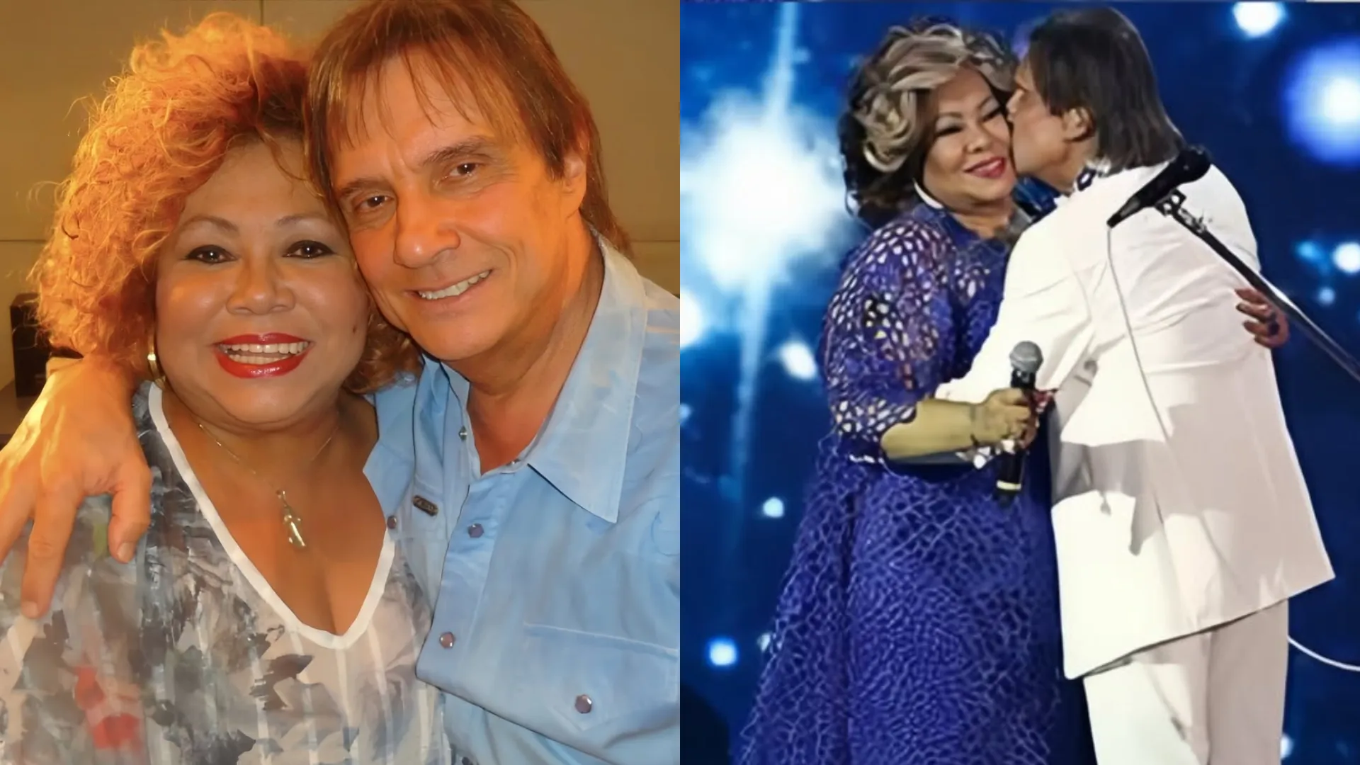 Alcione parabeniza Roberto Carlos com fotos inéditas - Imagem do artigo