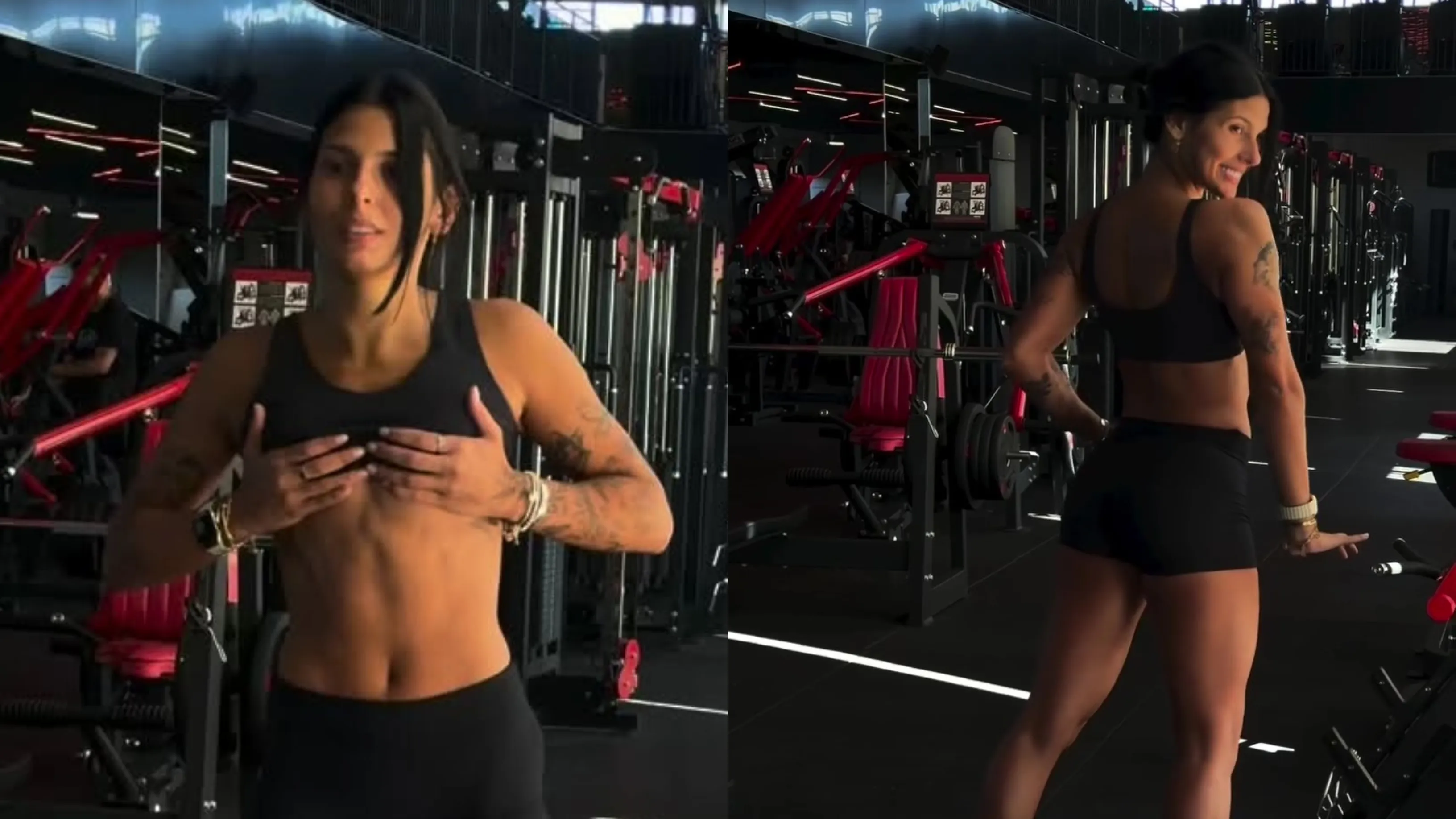 Ana Castela exibe abdômen definido em vídeo na academia - Imagem do artigo
