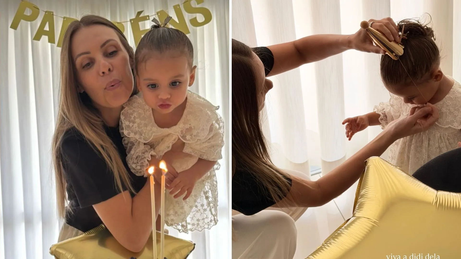 Helena, filha de Neymar, encanta em festa da madrinha - Imagem do artigo