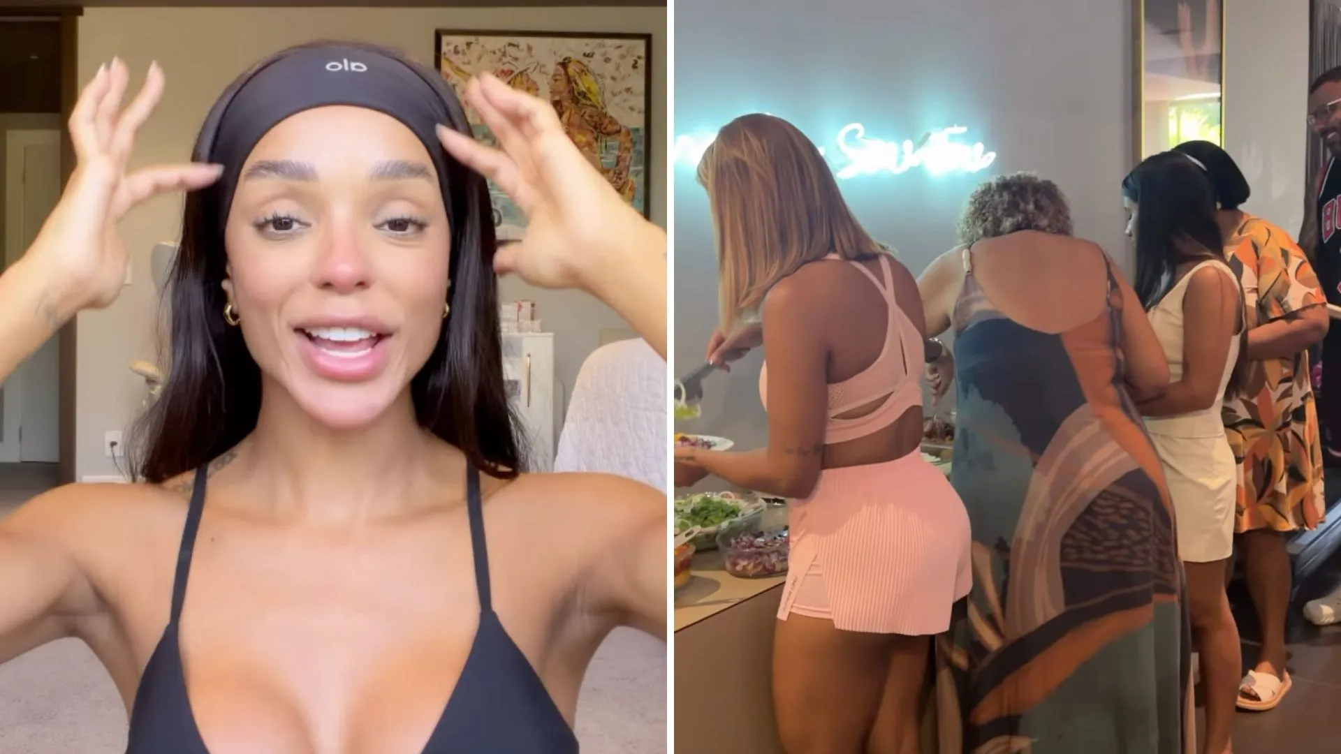 Mansão de Brunna Gonçalves tem fila para o almoço - Imagem do artigo