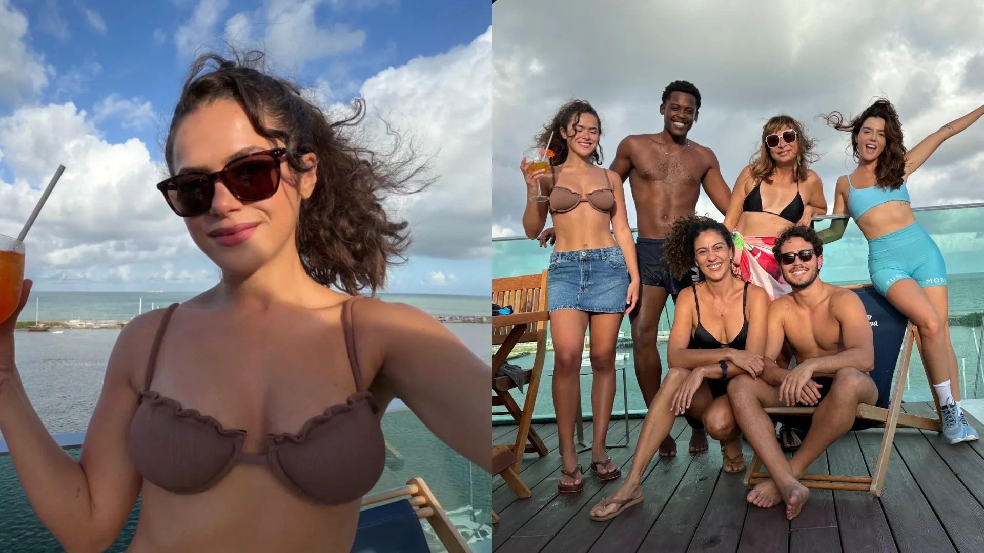 Maisa passeia de barco com Giovanna Lancellotti no Recife - Imagem do artigo