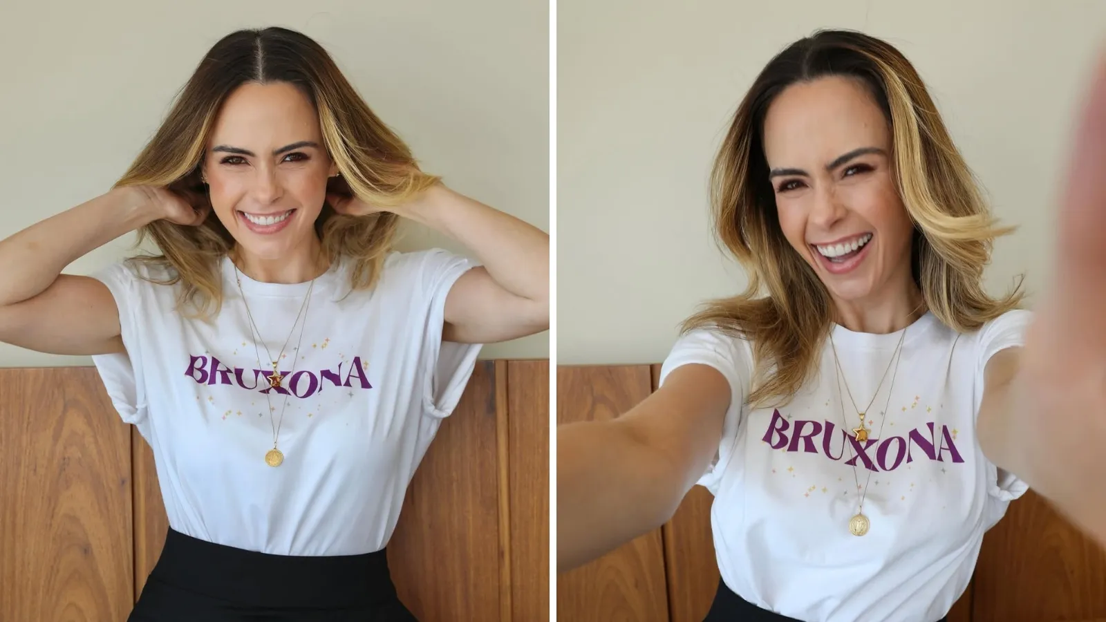 Ana Paula Renault no Saia Justa: look ‘Bruxona’ viraliza - Imagem do artigo