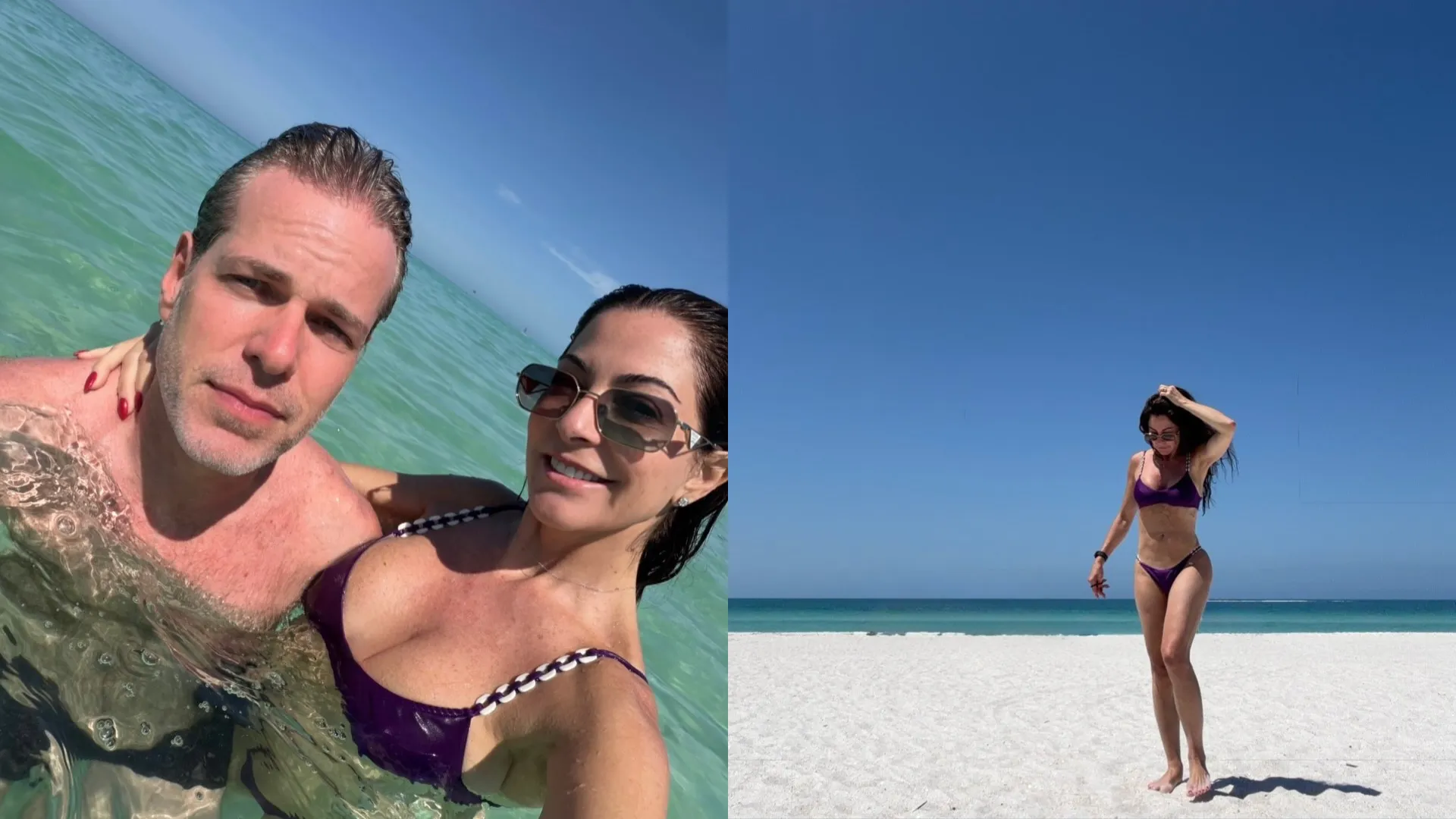 Ana Paula Padrão exibe viagem paradisíaca com o marido - Imagem do artigo