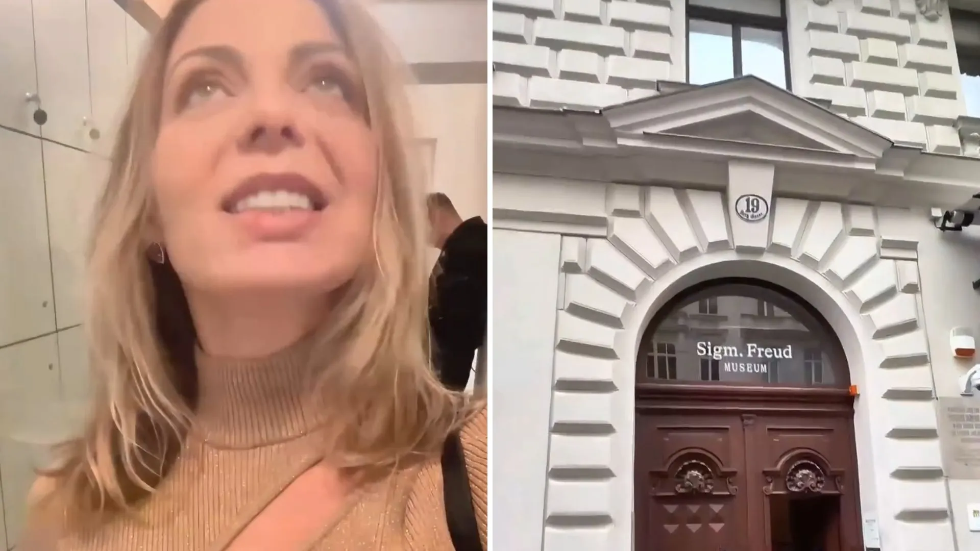 Sheila Mello visita casa de Freud e celebra estudo em Psicologia - Imagem do artigo