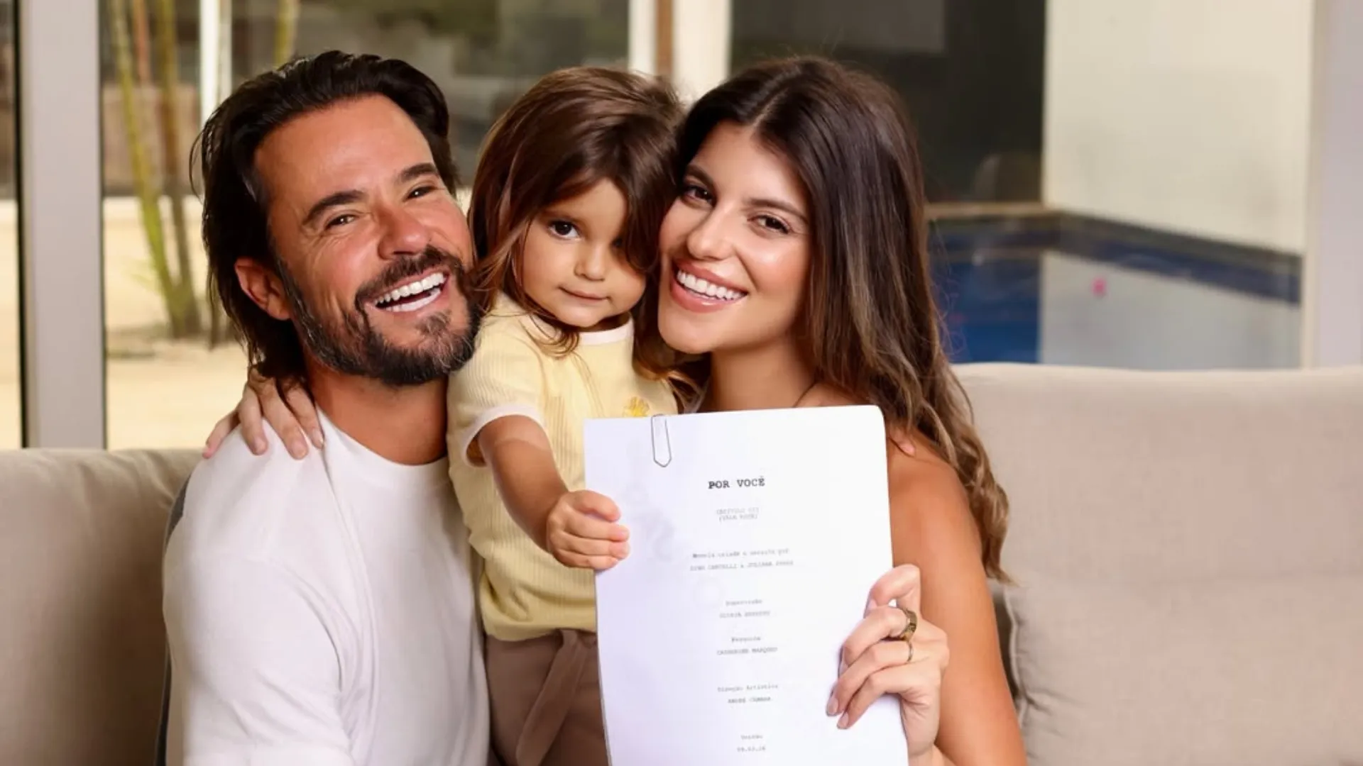 Maria Luiza Vilhena muda para o Rio com Paulo e filha - Imagem do artigo