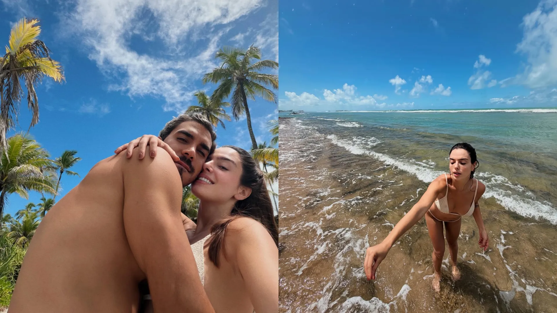 Giovanna Lancellotti em Pernambuco exibe fotos românticas - Imagem do artigo