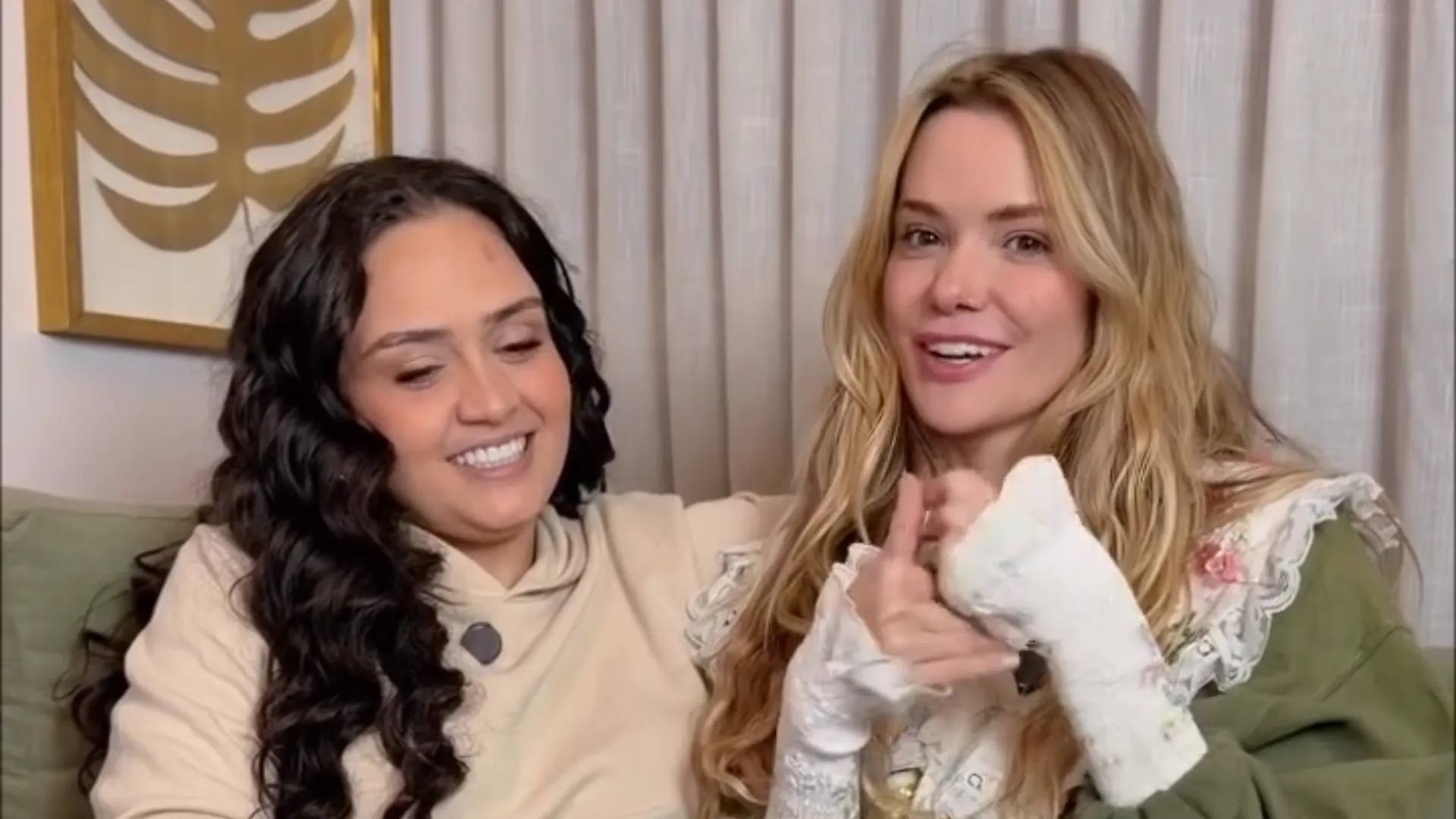 Marcela Mc Gowan relata coincidências antes de namoro com Luiza - Imagem do artigo