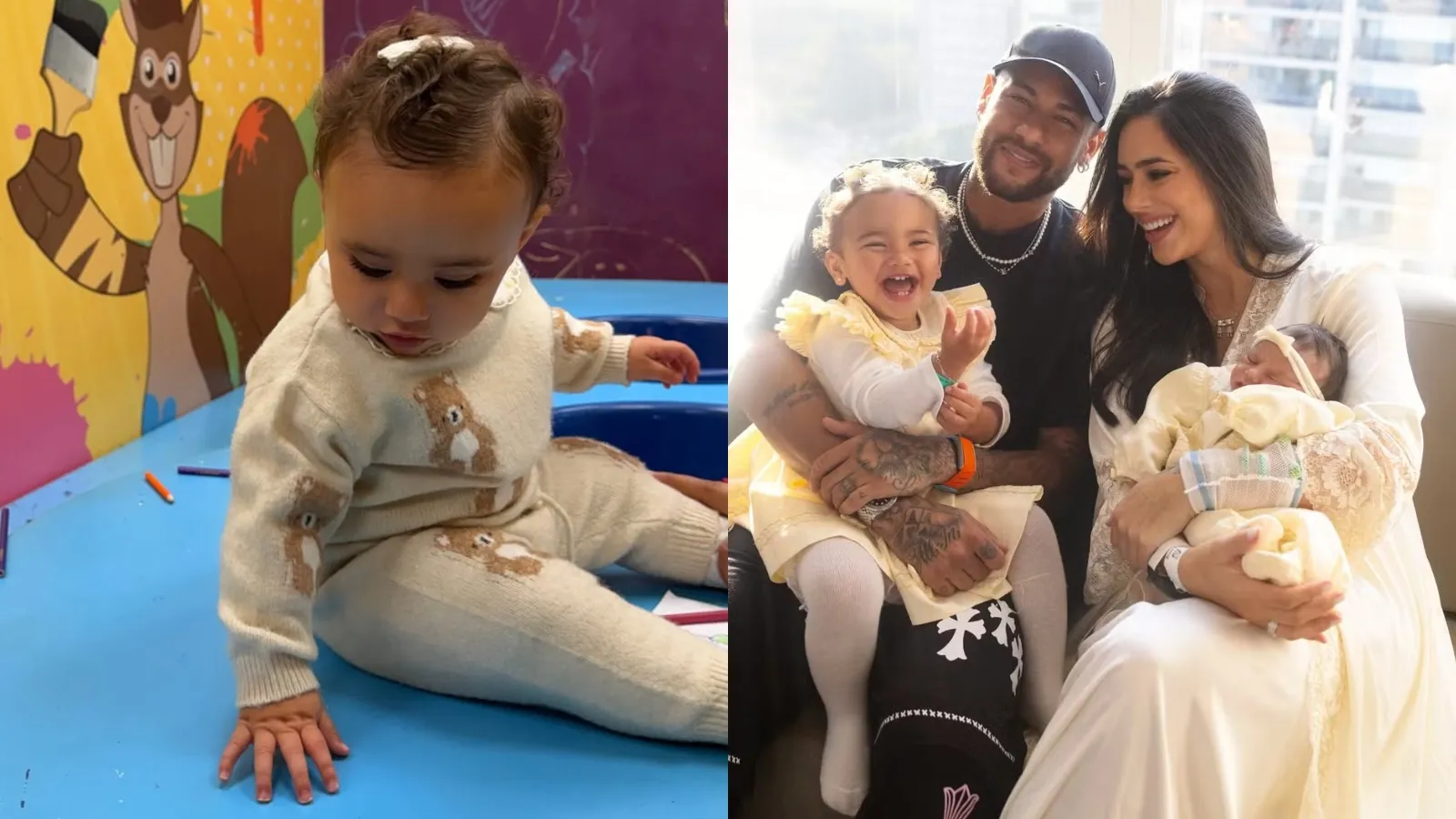 Primeiras palavras de Mel, filha de Neymar, são reveladas - Imagem do artigo