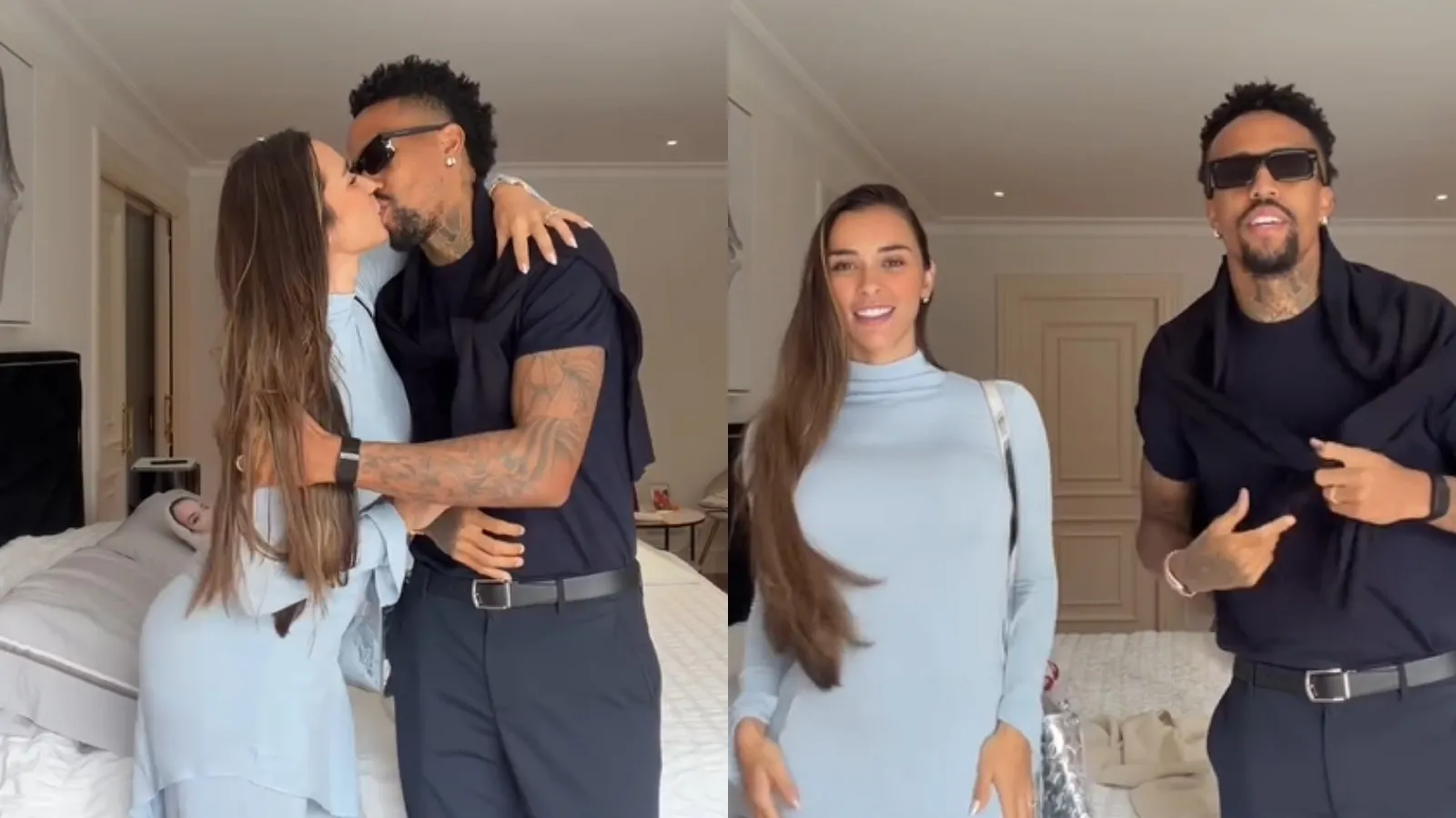 Tainá Militão exibe look dado a Éder Militão após rumores - Imagem do artigo