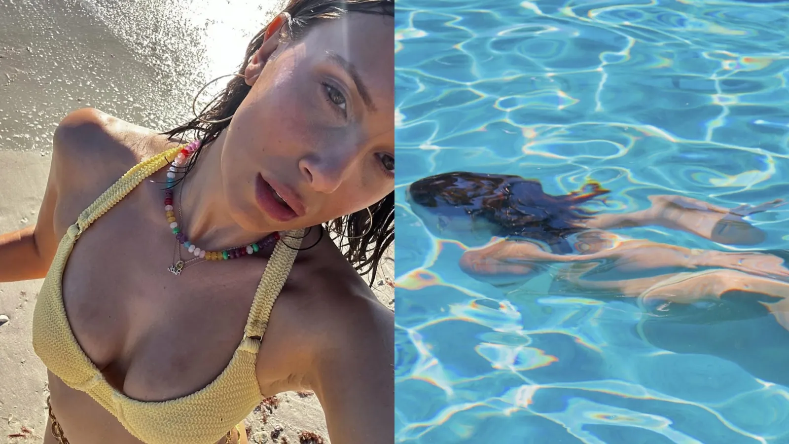 Millie Bobby Brown exibe biquíni amarelo em férias paradisíacas - Imagem do artigo