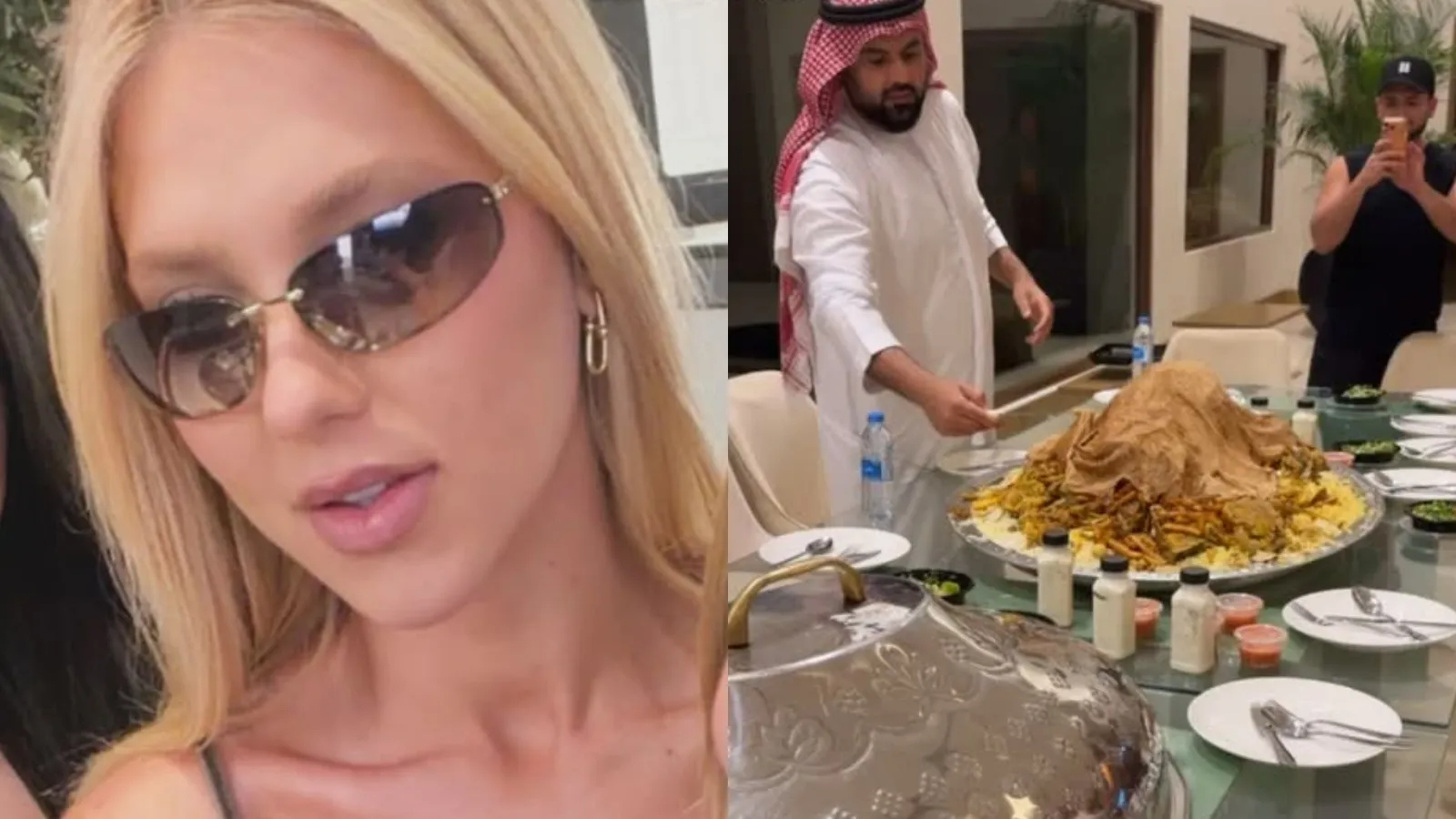 Virginia Fonseca prova carne de camelo em Dubai e surpreende - Imagem do artigo