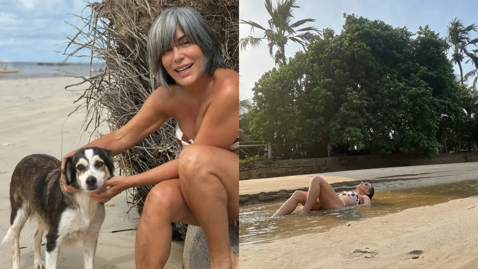 Gloria Pires renova bronzeado em Alagoas aos 62 anos - Imagem do artigo