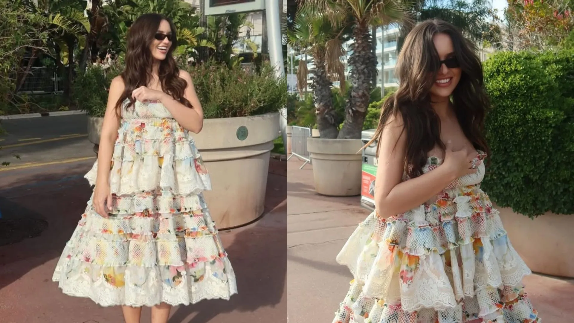 Rafa Kalimann em Cannes exibe vestido florido no festival - Imagem do artigo