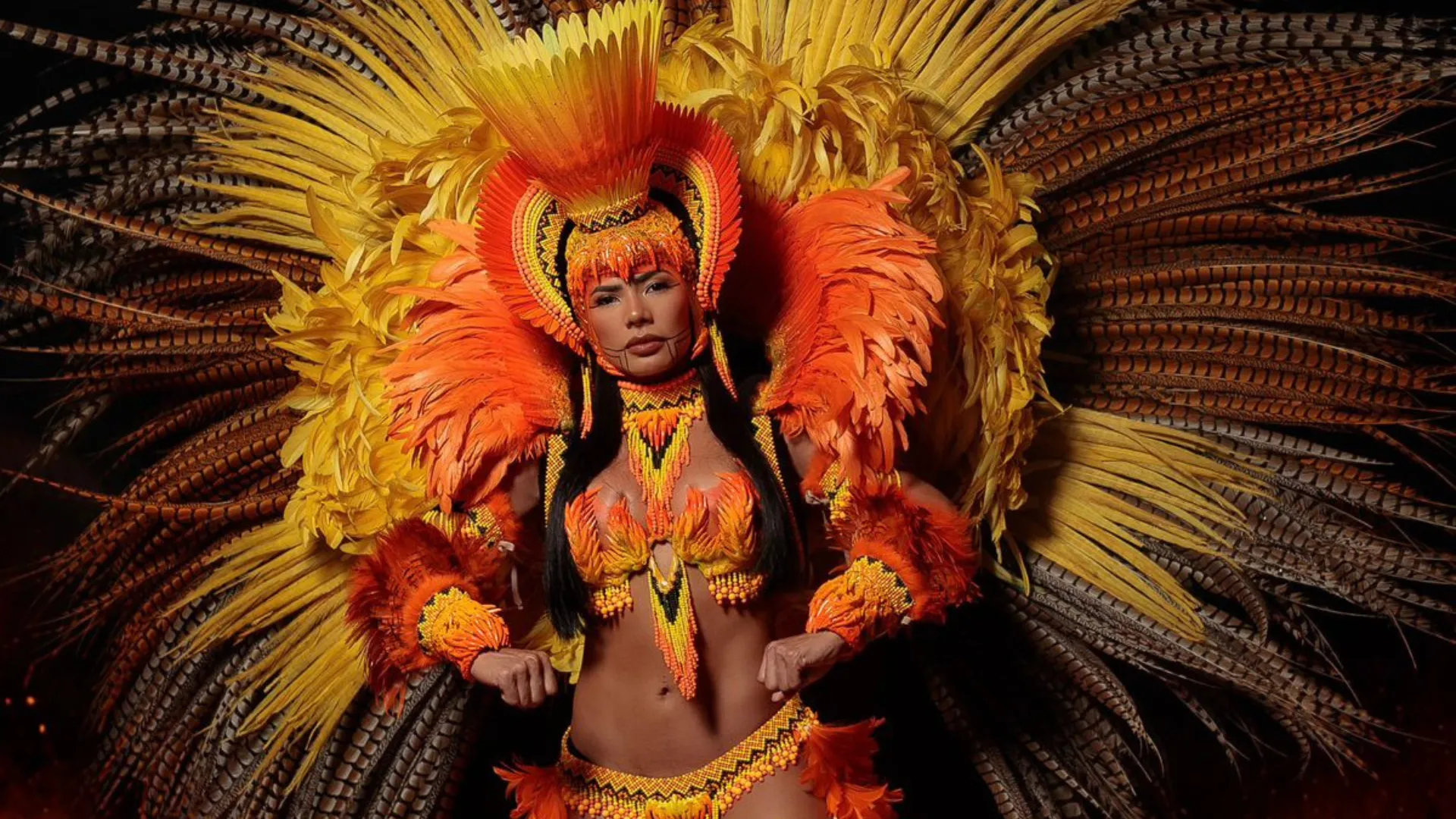 Marciele Albuquerque mostra look Curupira no Planeta Boi - Imagem do artigo