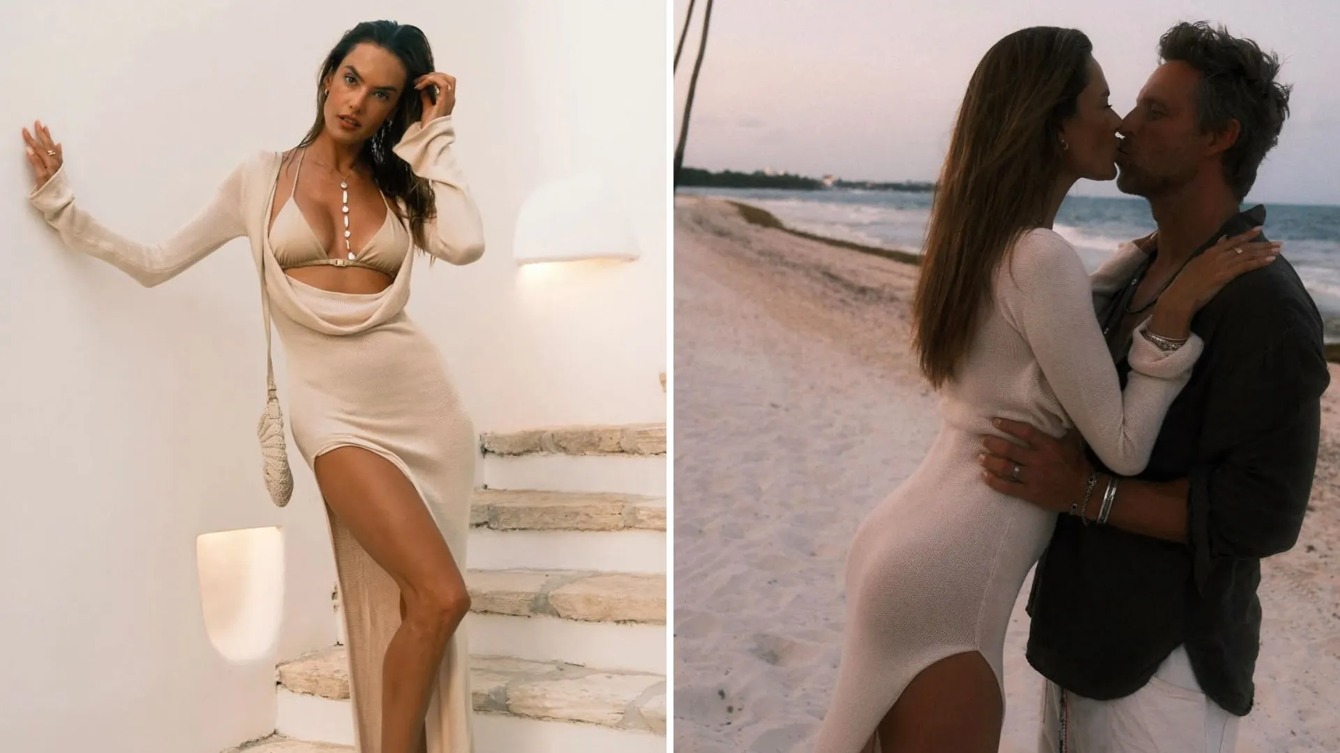 Alessandra Ambrosio curte romance na Riviera Maya - Imagem do artigo