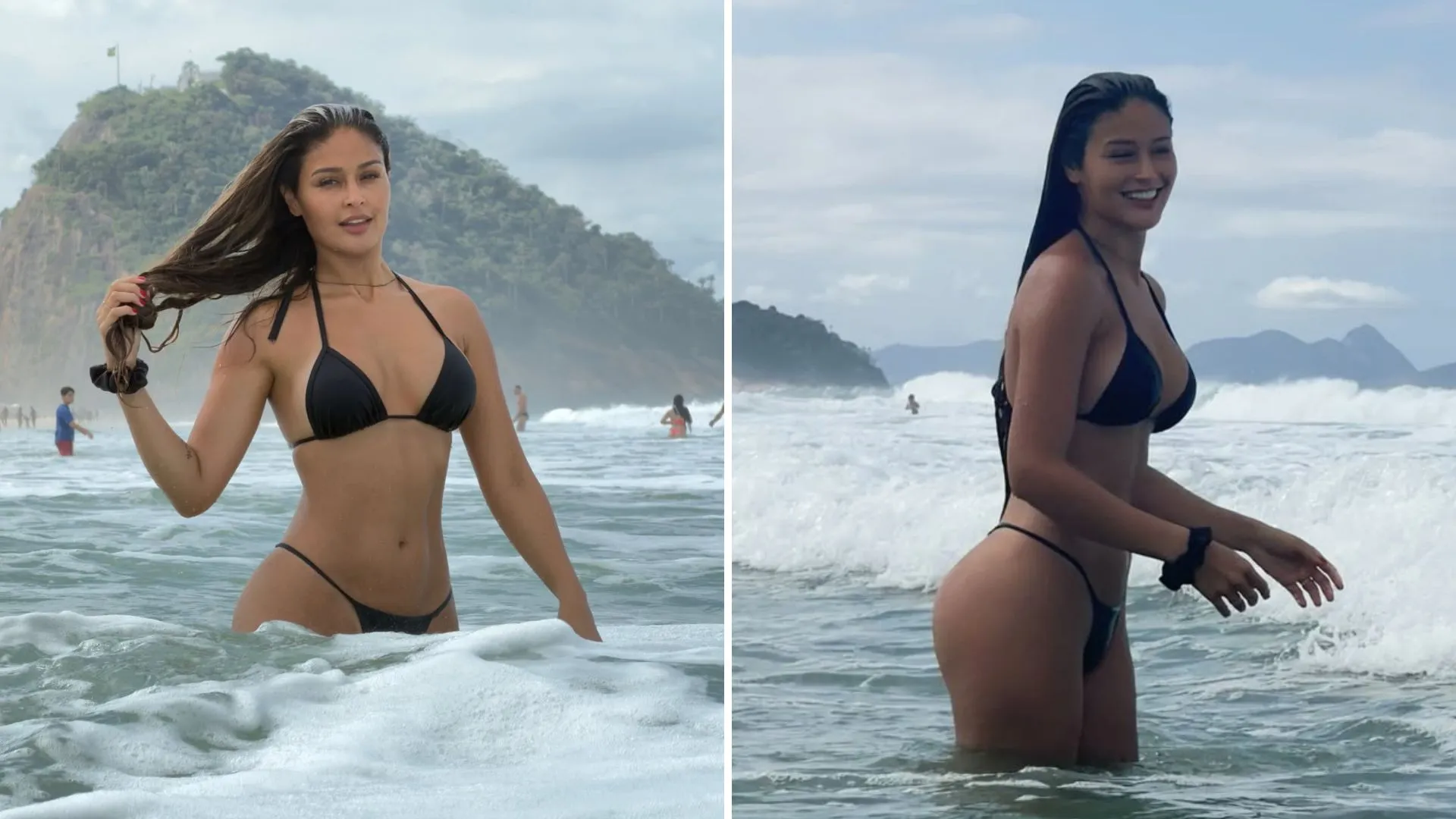 Taia Belloli de biquíni curte praia no Rio de Janeiro - Imagem do artigo