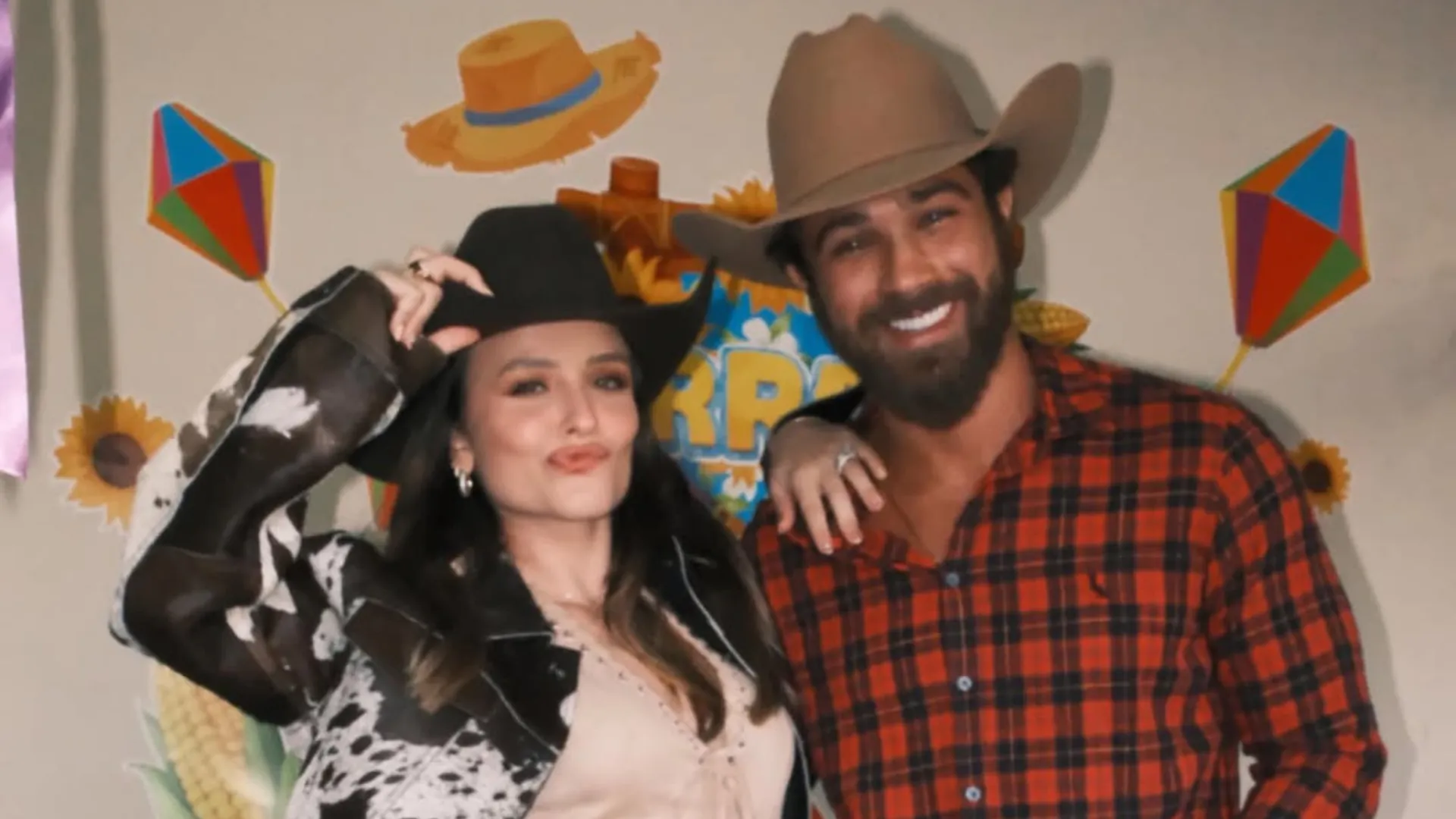 Larissa Manoela inicia festa junina com André Frambach - Imagem do artigo