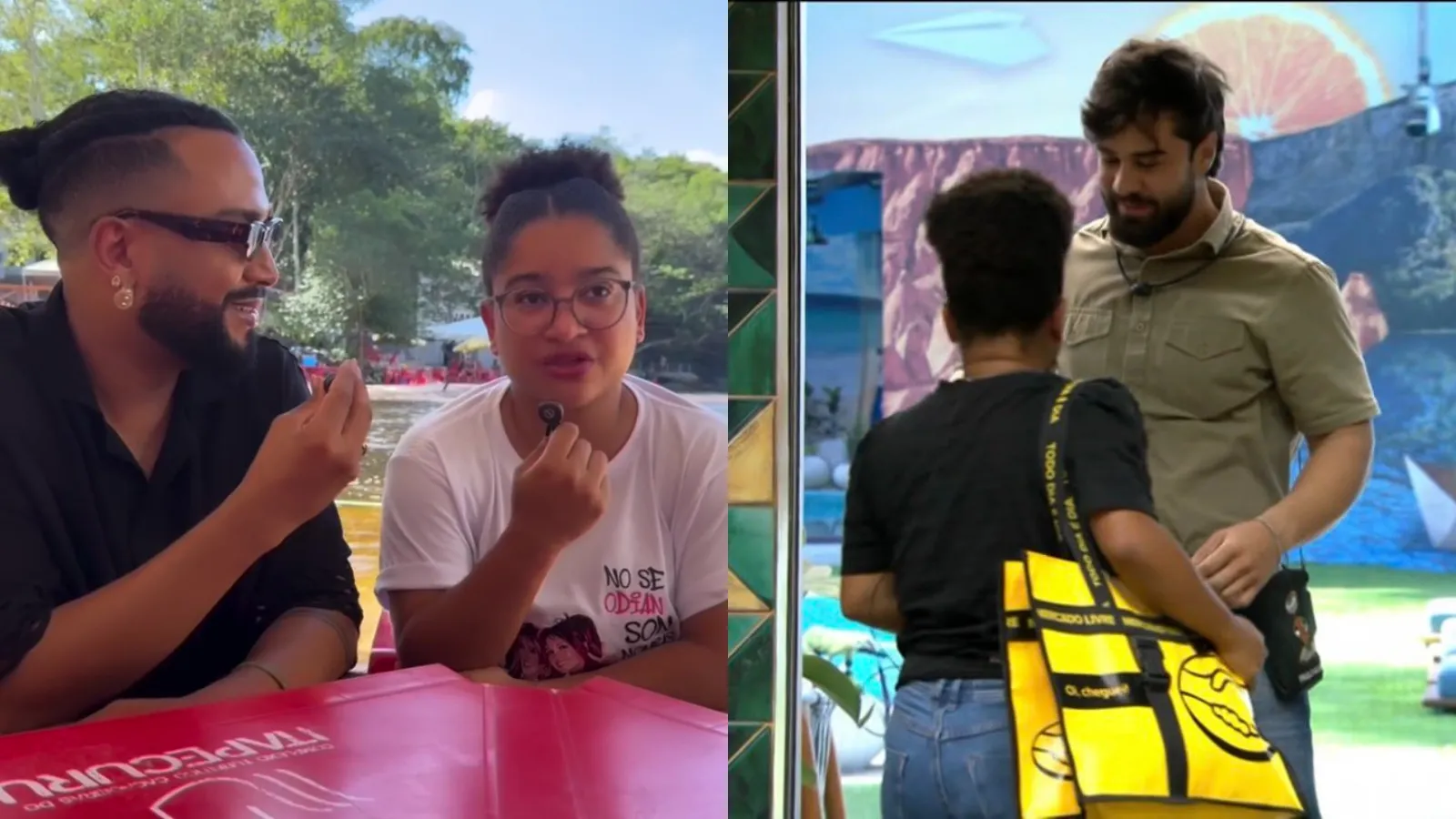 Tia Milena BBB 26 denuncia racismo no 1º dia de programa - Imagem do artigo