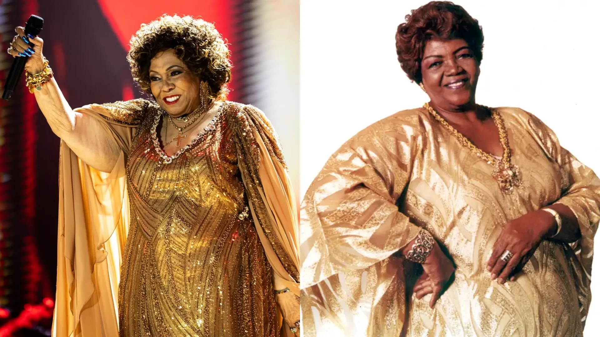 Alcione homenageia Dona Ivone Lara em show no Maracanã - Imagem do artigo