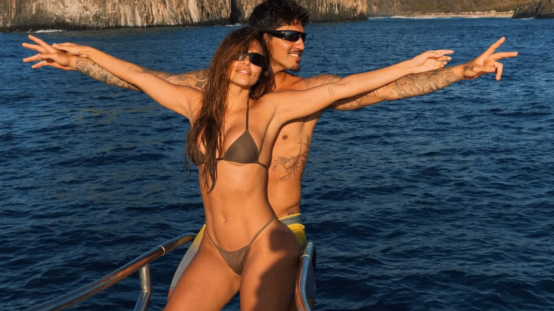 Isabella Arantes homenageia Gabriel Medina no Dia dos Namorados - Imagem do artigo