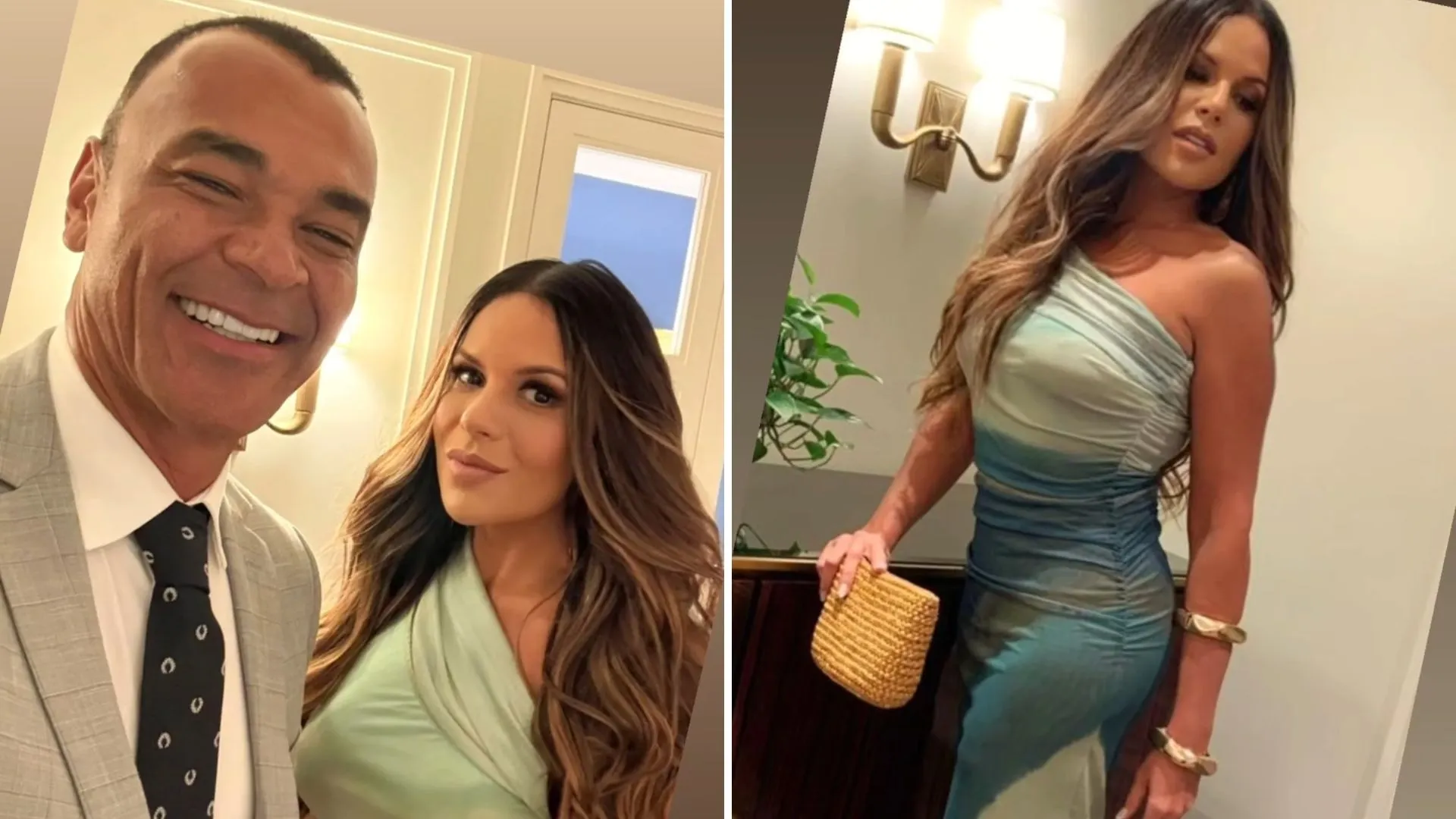 Namorada de Cafu surge com vestido justo em jogo da Seleção - Imagem do artigo