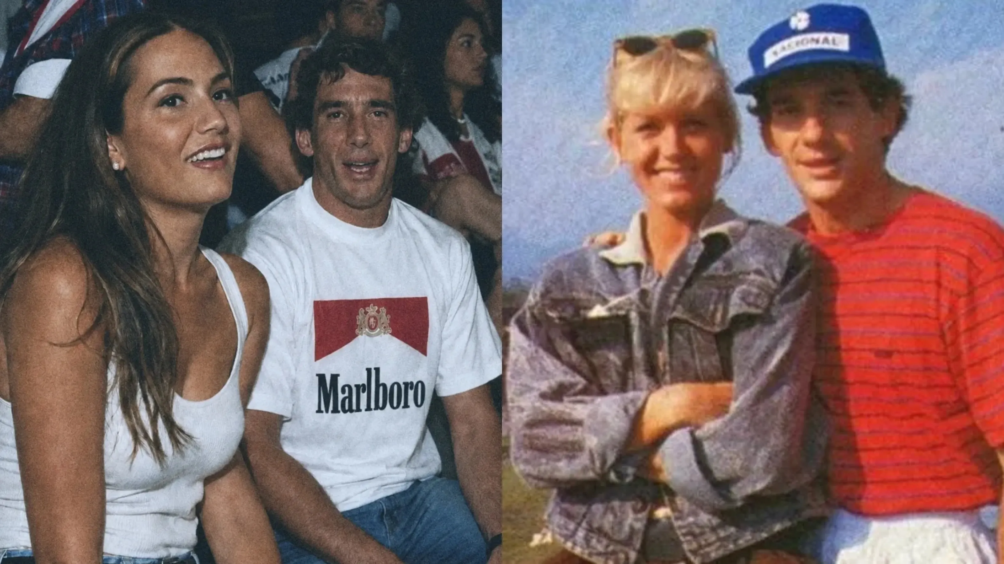 Luiza Brunet e Ayrton Senna: foto rara emociona Xuxa - Imagem do artigo