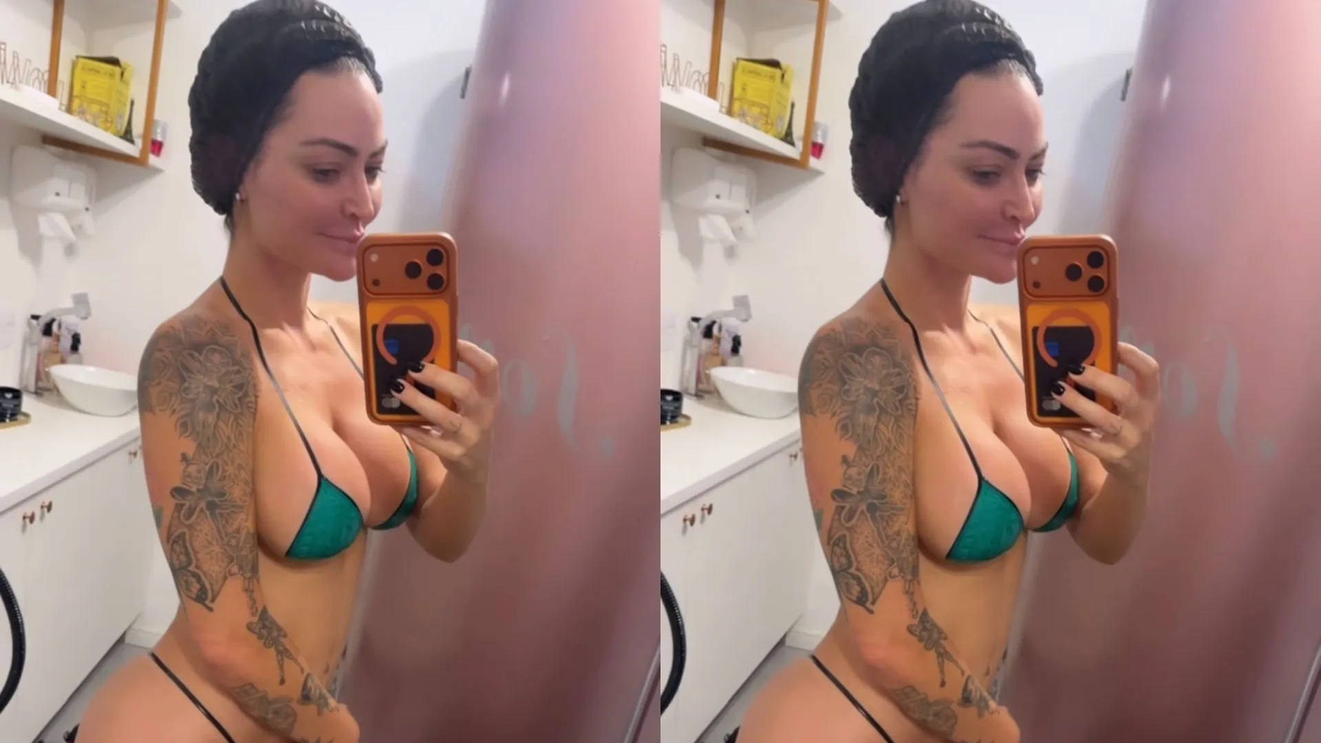Laura Keller rebate críticas a fotos sensuais em biquíni - Imagem do artigo