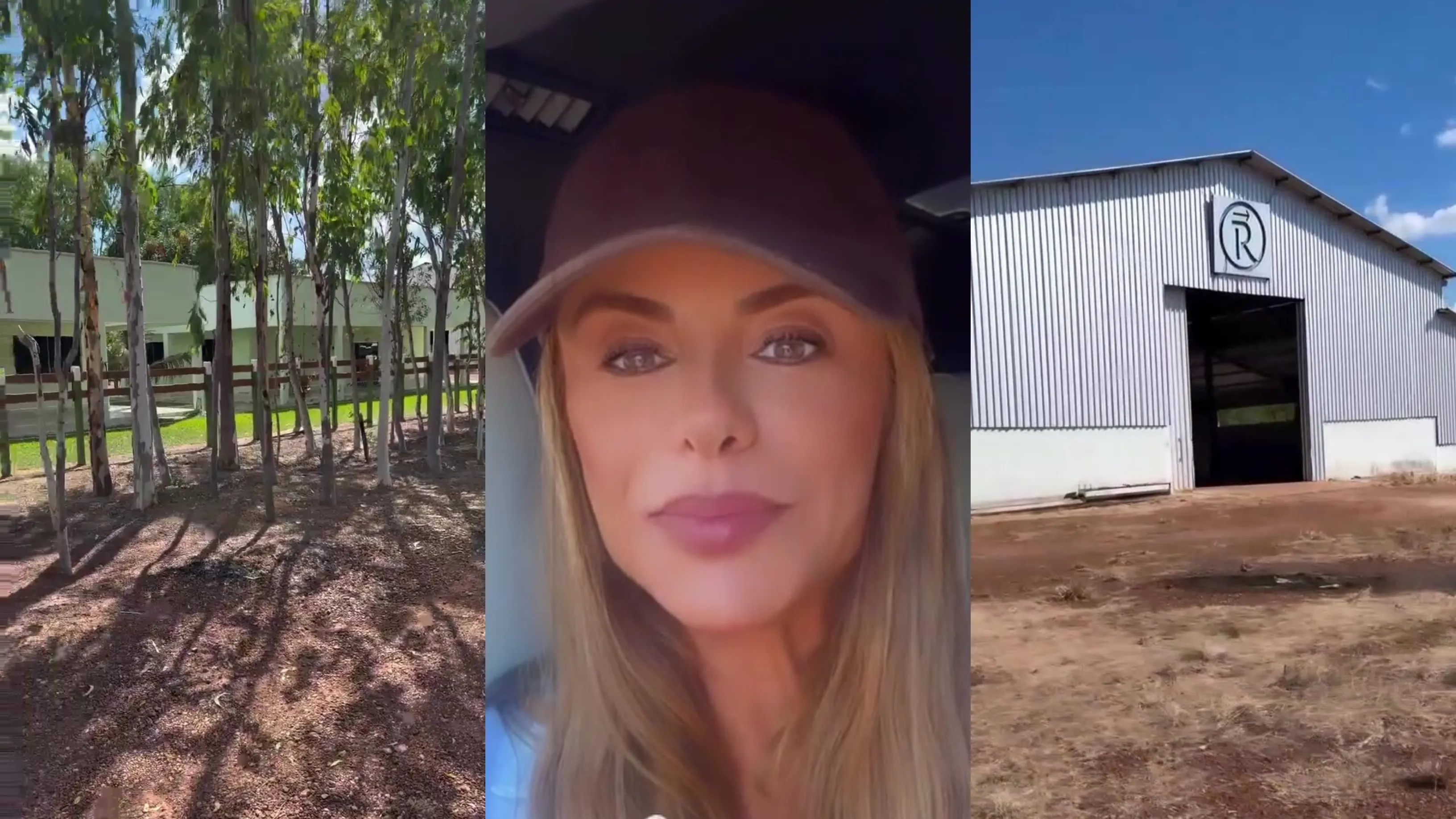 Nova fazenda de Leonardo é mostrada por Poliana Rocha - Imagem do artigo