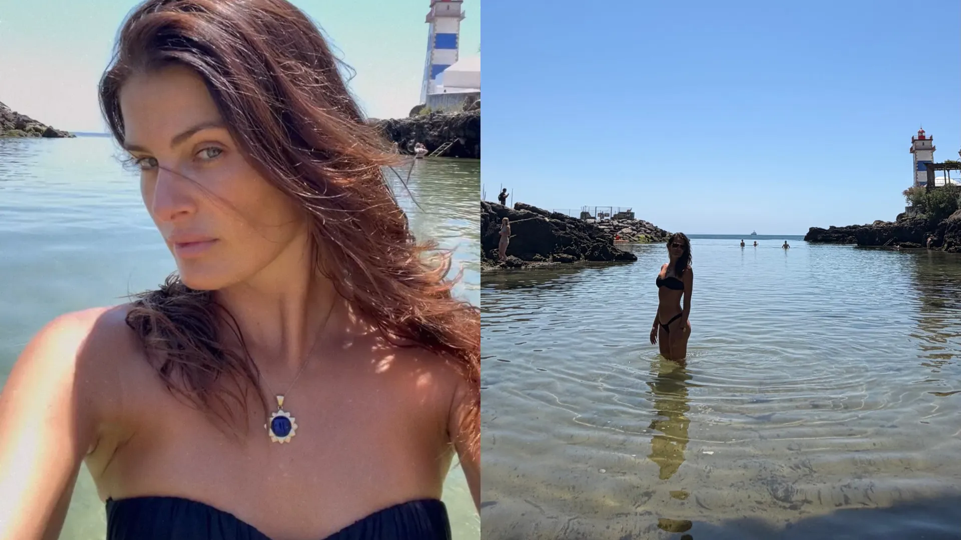 Isabeli Fontana renova bronzeado em Portugal - Imagem do artigo