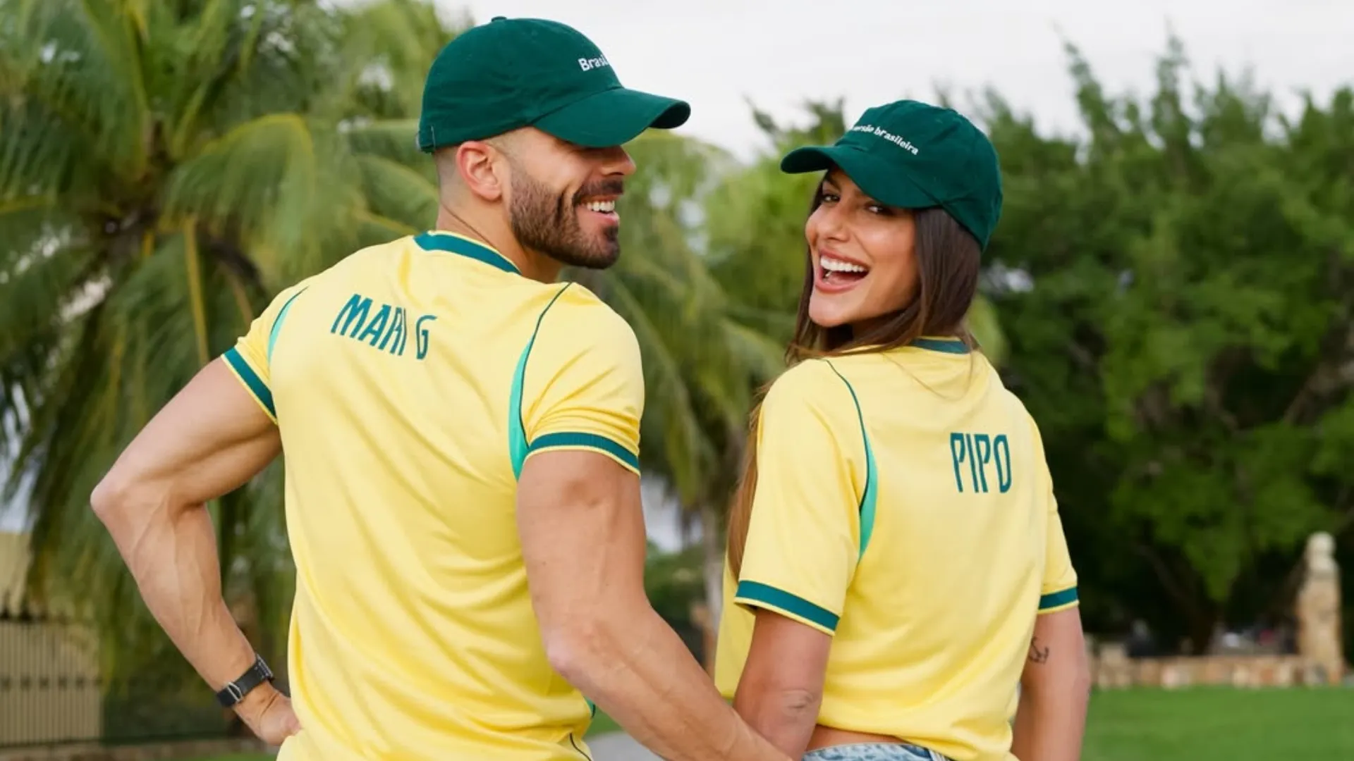 Mari Gonzalez e Pipo Marques exibem looks da Copa - Imagem do artigo